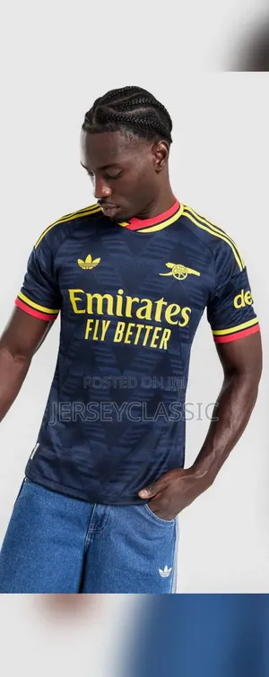Arsenal Away Jersey 26/27 – New Season Bruised Banana Kit