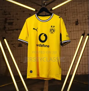 Borussia Dortmund BVB Classic Yellow Jersey – Puma Football Shirt
