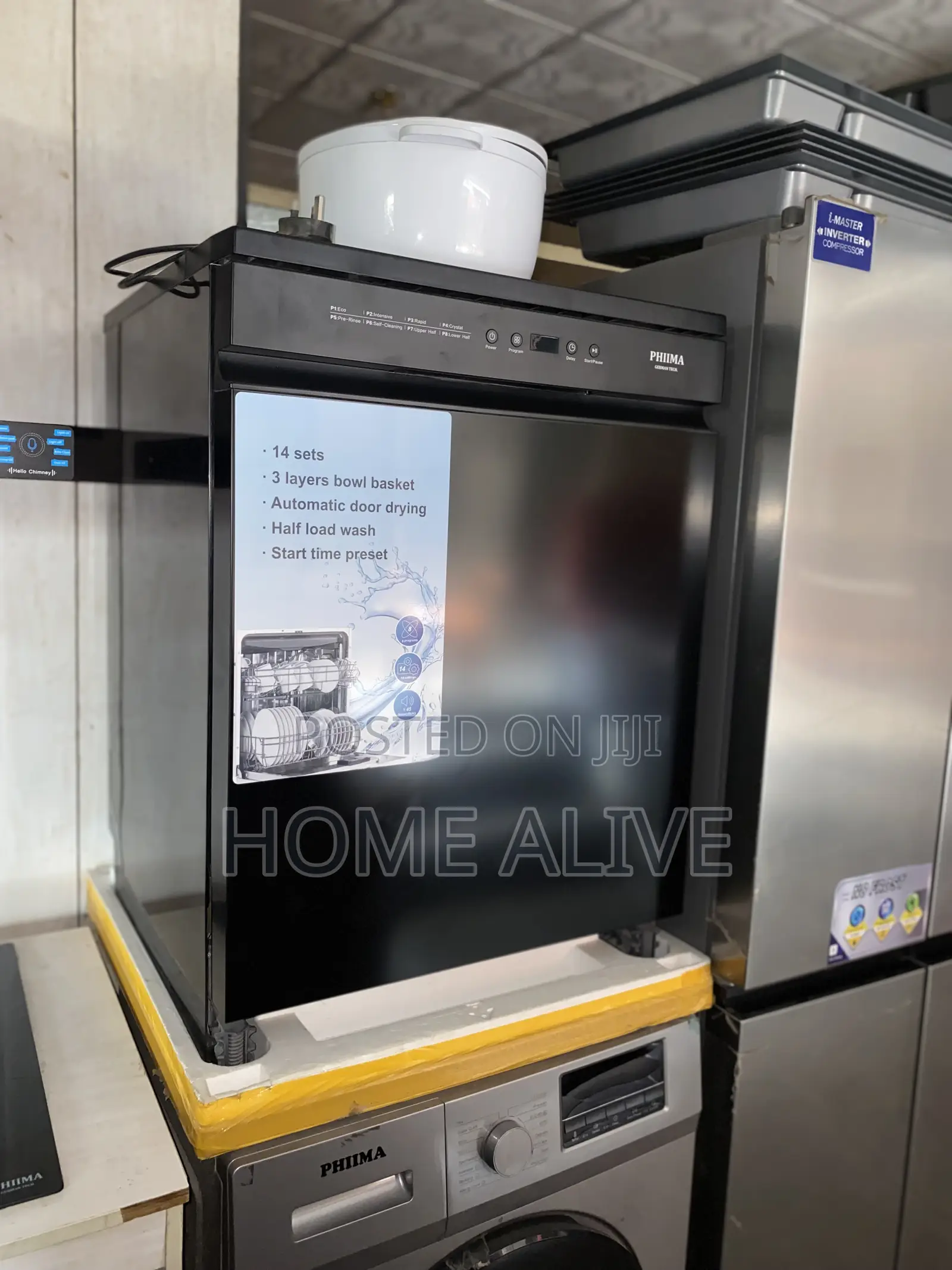 Quick Use Stand Alone Dishwasher
