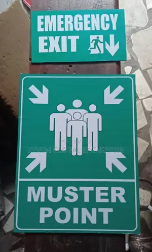 Muster Point Signage
