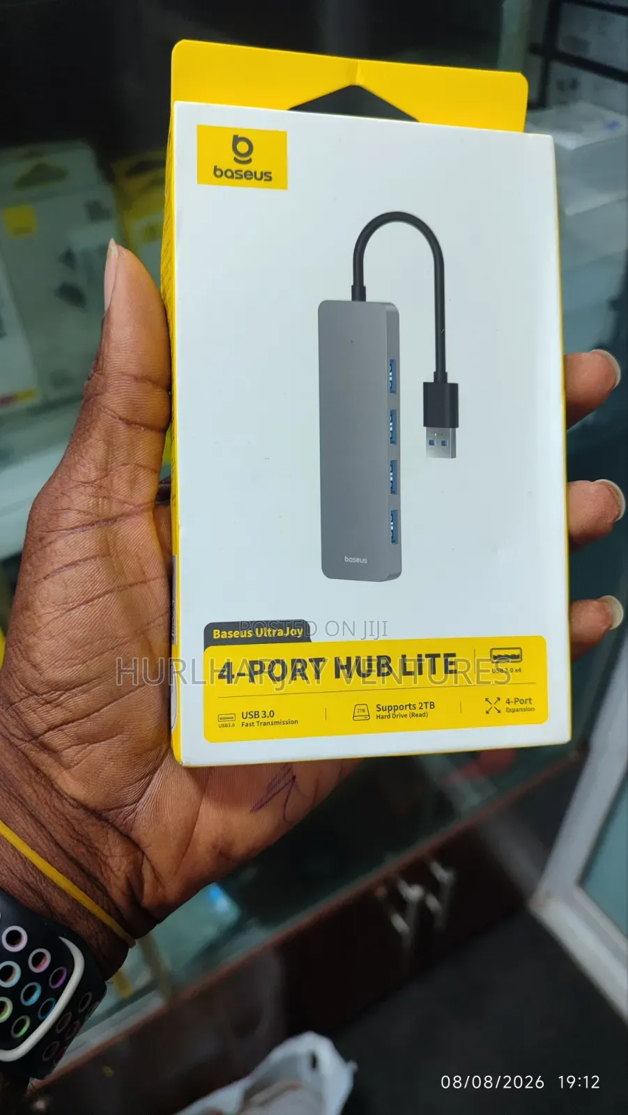 Baseus 4 USB3.0 Hub