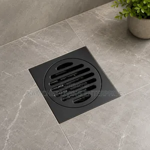 Black Floor Drain Steel