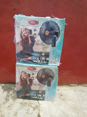 OX 18" Plus Wall Fan – Cool Your Space With Ease