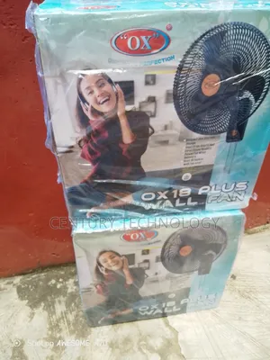 OX 18" Plus Wall Fan – High-Performance Cooling