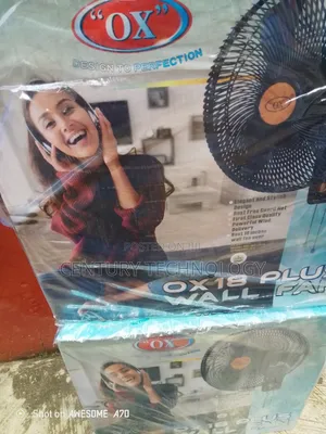 OX 18" Plus Wall Fan – High-Performance Cooling