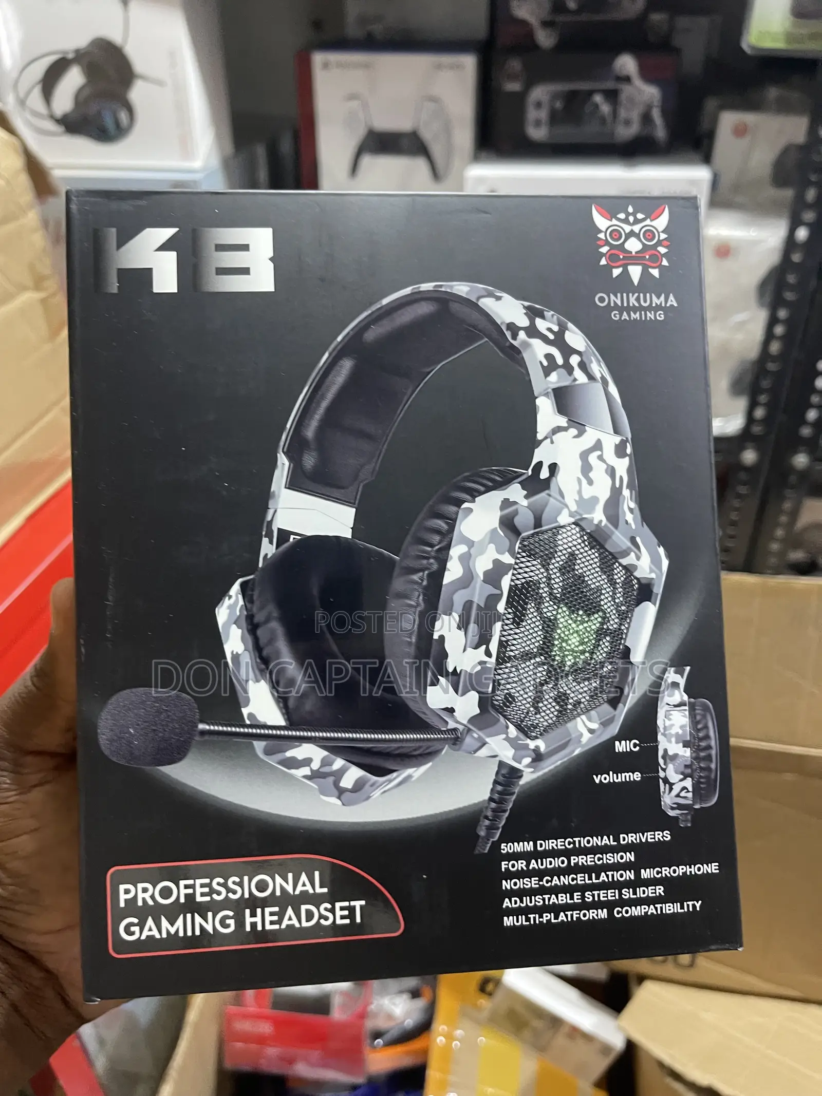  Professional Gaming Headset Onikuma