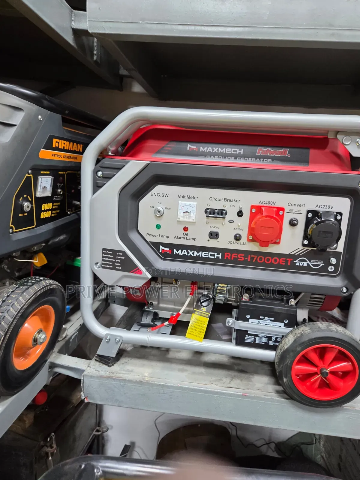15kVA Maxmech Petrol Generator 3_phase Whith 100% Copper Coil