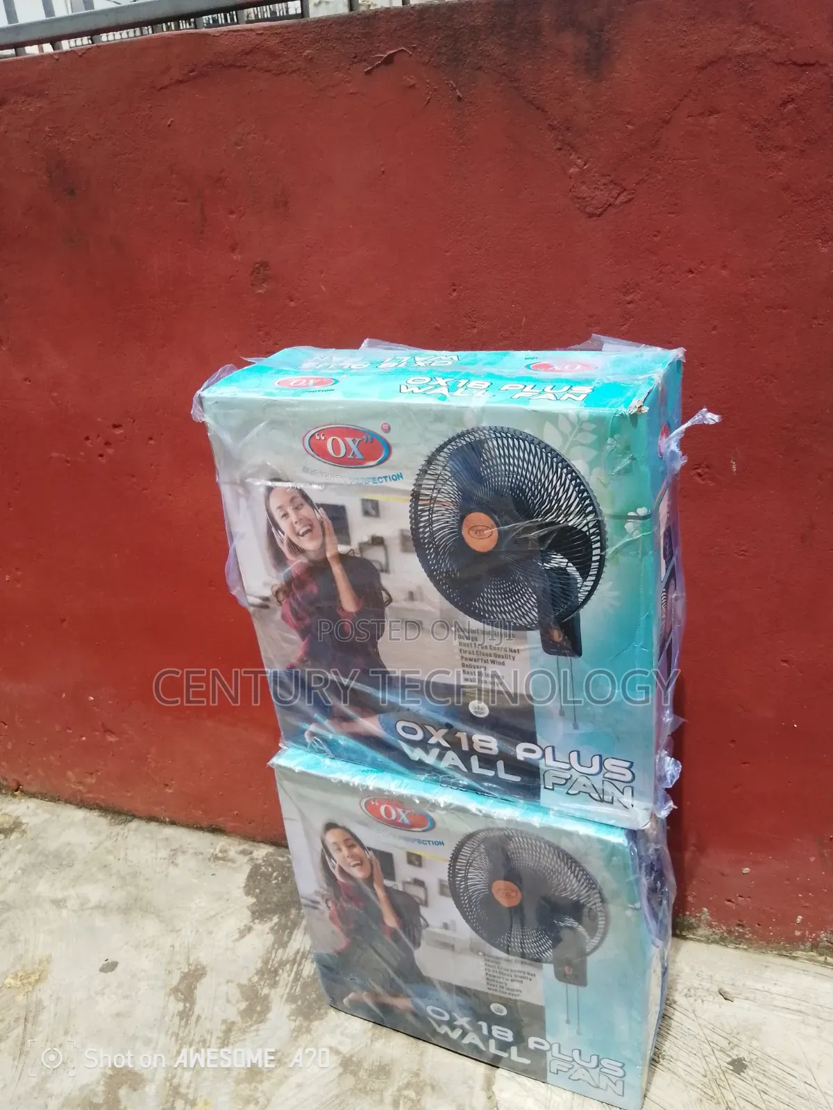 OX 18" Plus Wall Fan – Your Everyday Cooling Solution
