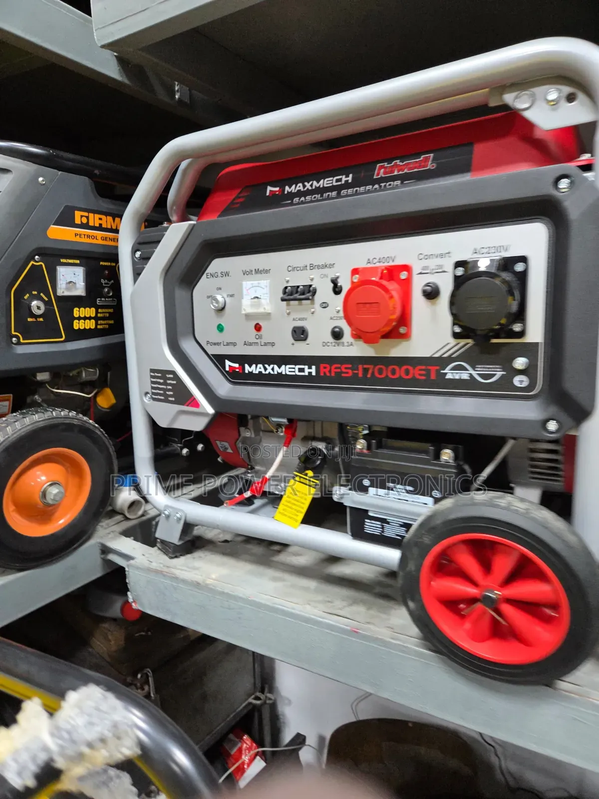 15kVA Maxmech Petrol Generator 3_phase Whith 100% Copper Coil