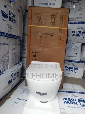 Conceal Water Closet Plain White