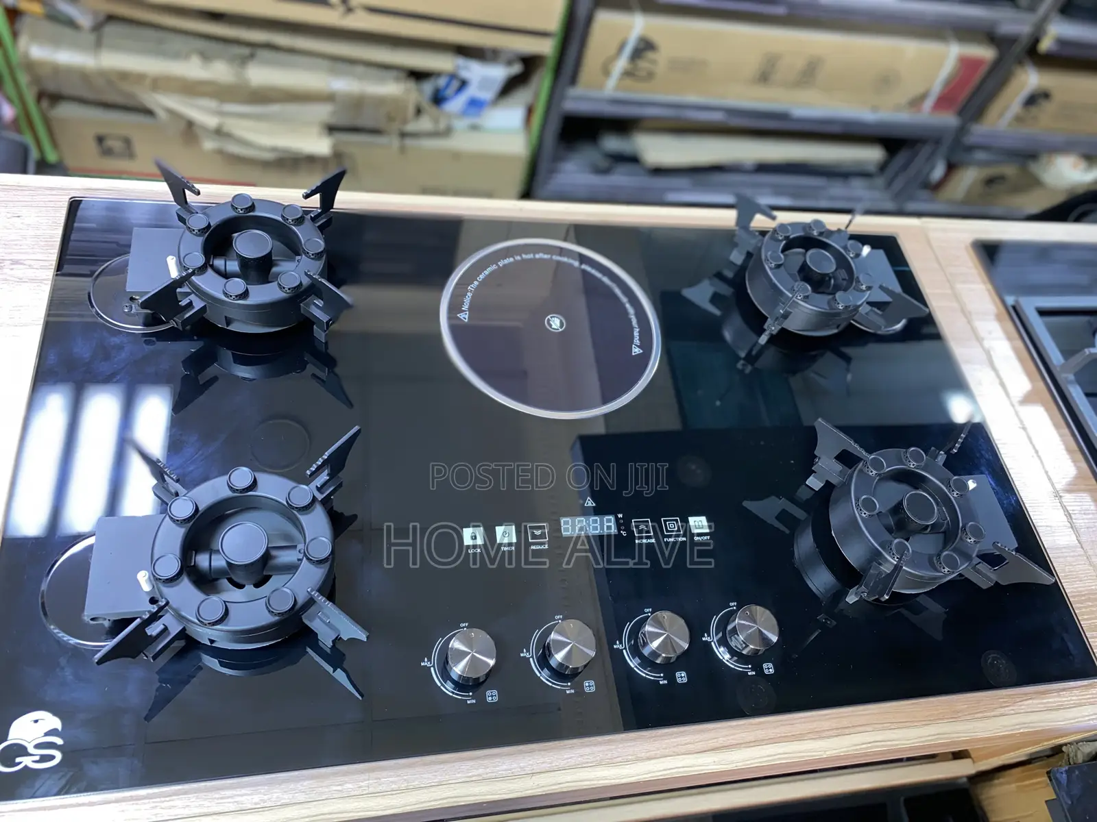 GS Modern 4/1 Flip Versatile Hob