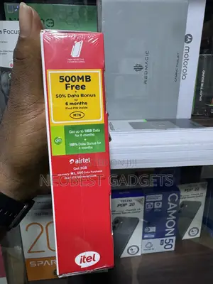 New Itel A50C 32 GB Black