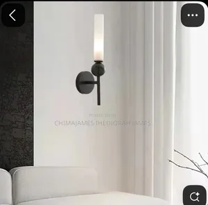 Nordic Minimalist All Copper Wall Lamp Hotel Living Room Bedside G9