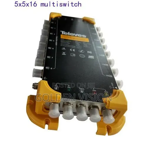 5x5x16 Multiswitch With External Power Adapter White Box Package