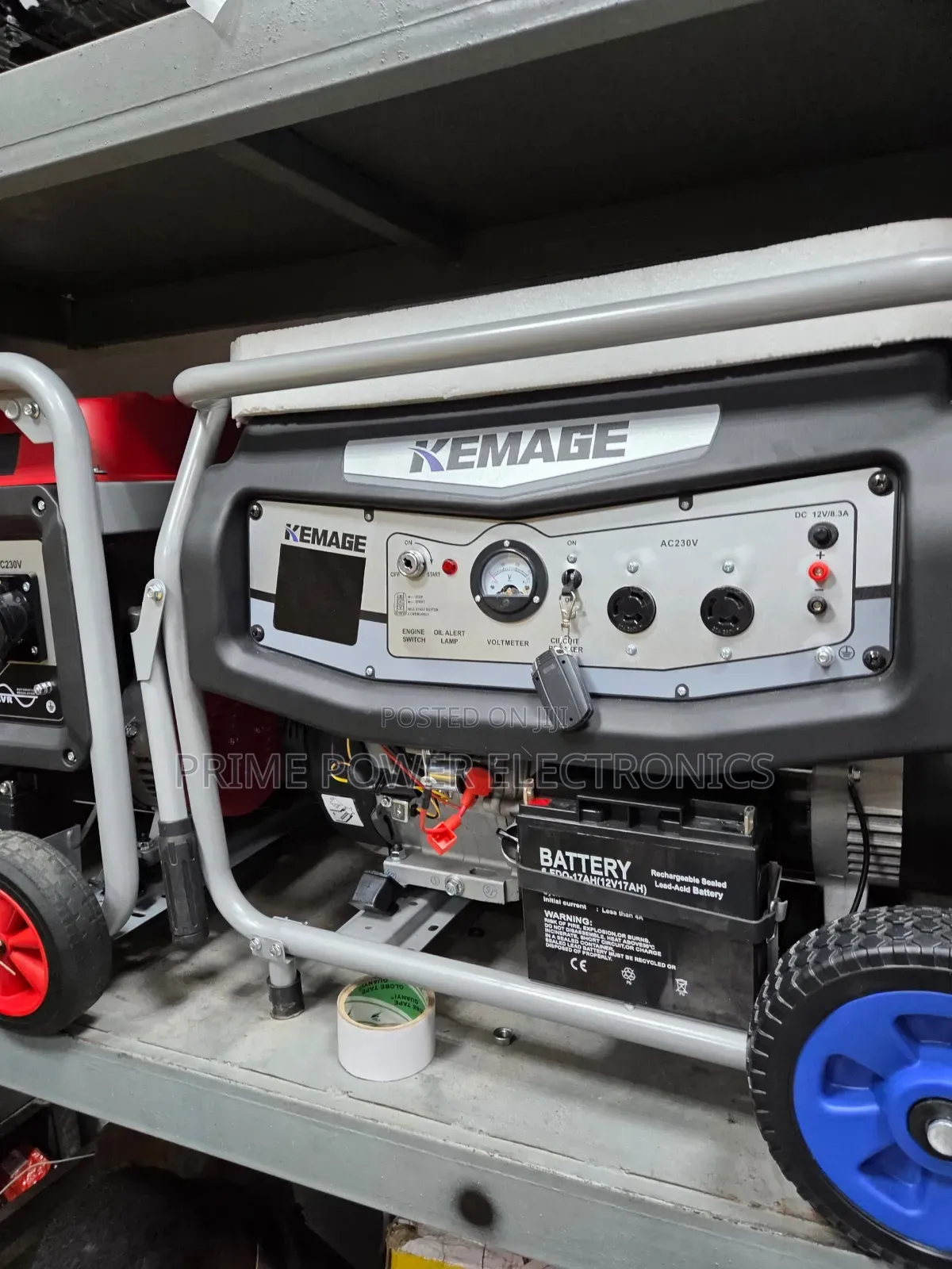 12.5kVA Kemage Generator REMOTE CONTROL – Perfect Backup Electricity