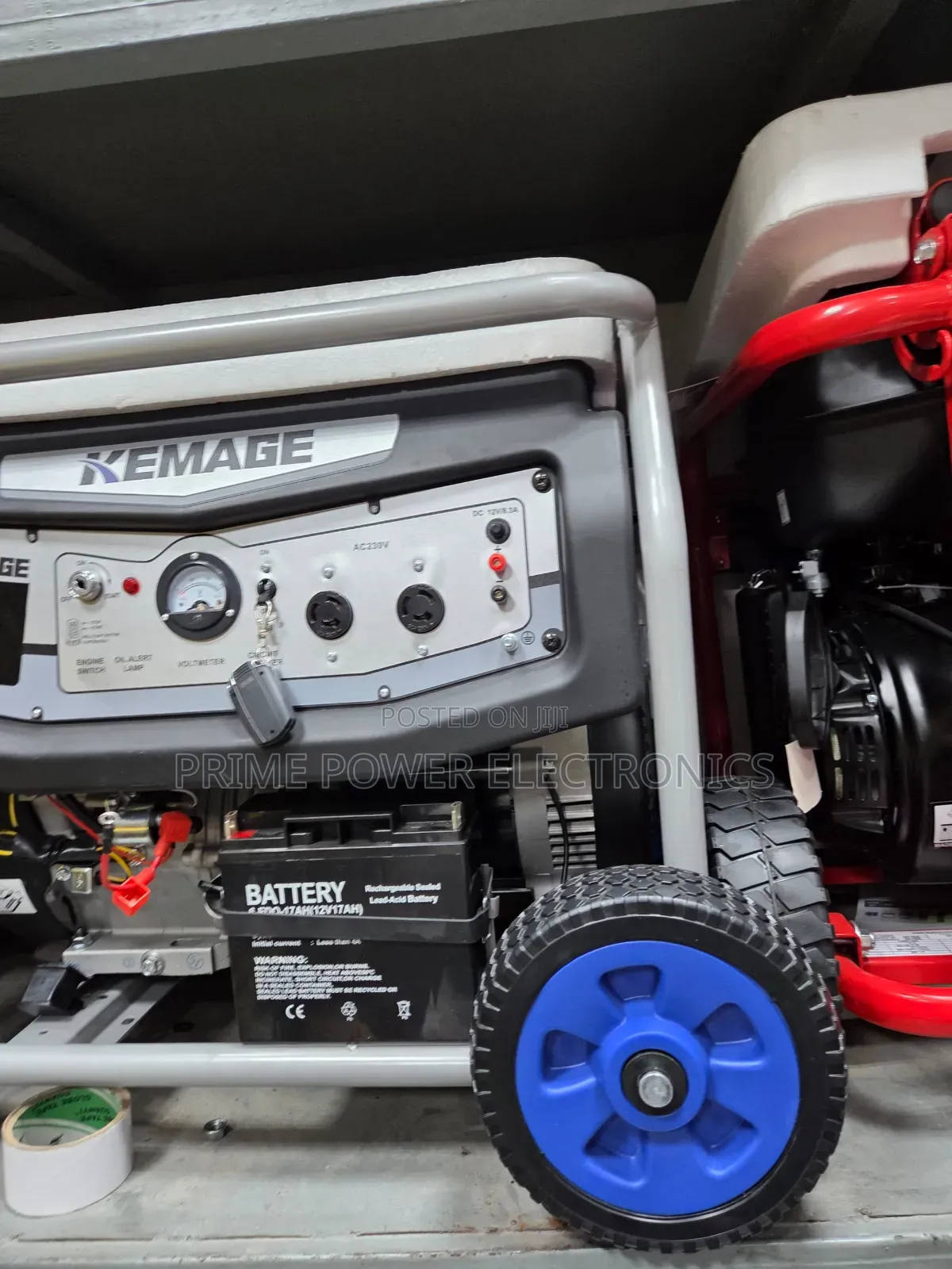 12.5kVA Kemage Generator REMOTE CONTROL – Perfect Backup Electricity