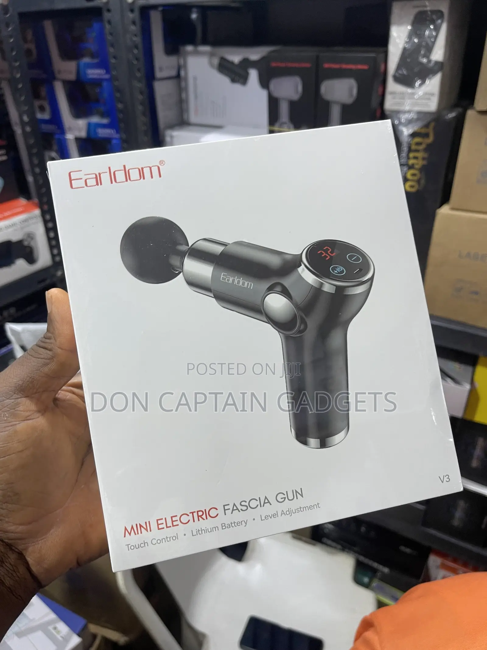 Earldom Mini Electric Facia Gun V3 ( Massage Gun )