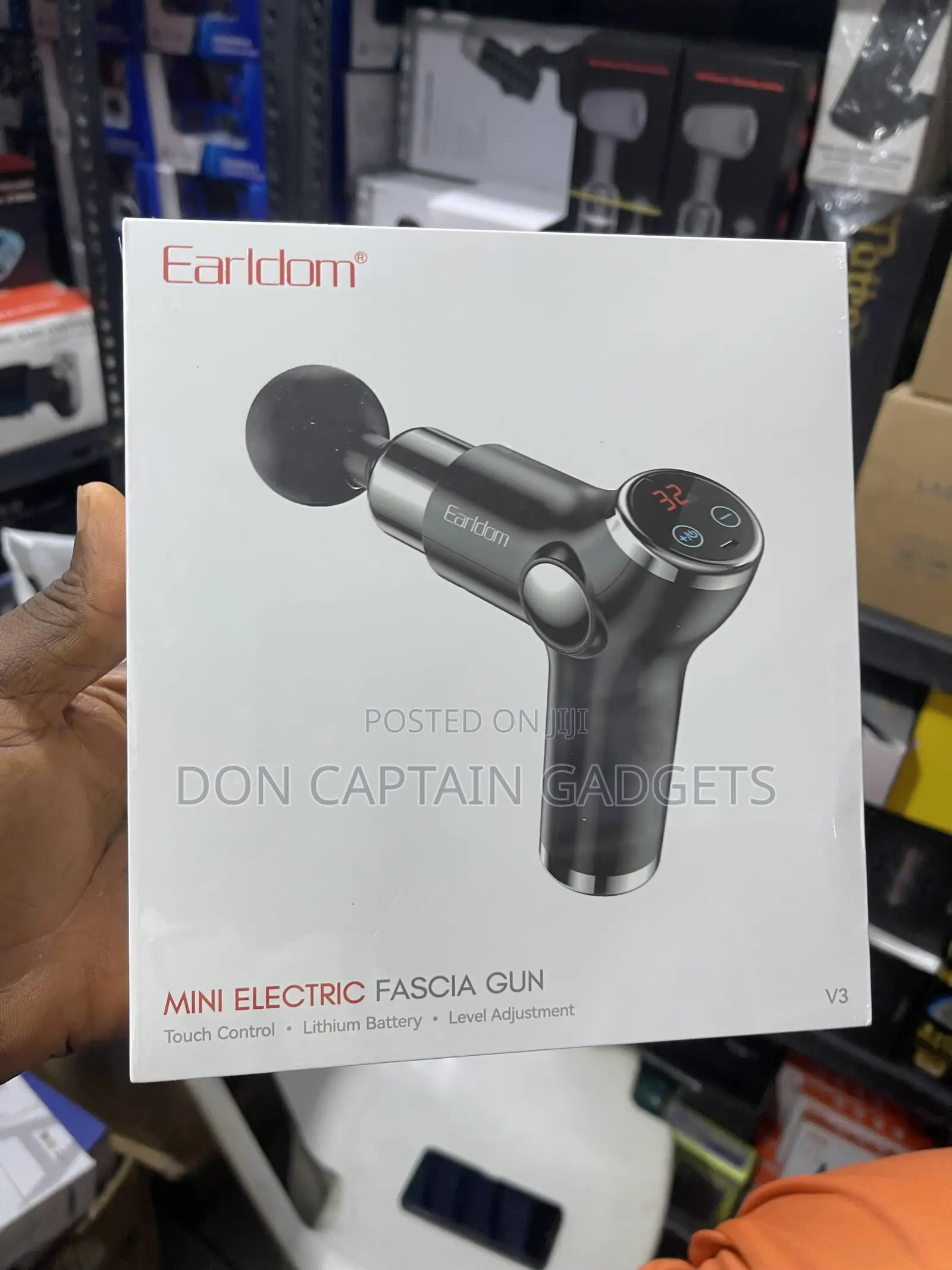 Earldom Mini Electric Facia Gun V3 ( Massage Gun )