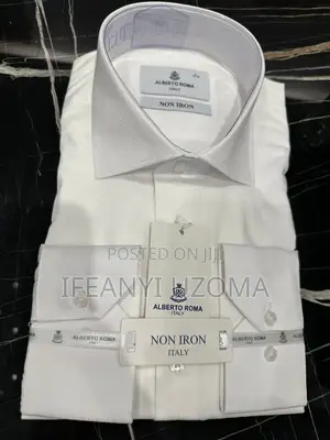 High Quality Turkey Slim Fit White Shirt