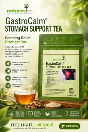 Gastrocalm Tea for H. Pylori, Stomach Ulcer, Gastritis Acid Reflux