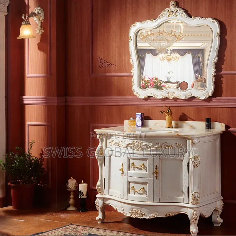 Luxury Black Marble Vanity Unit – Exclusive Model
