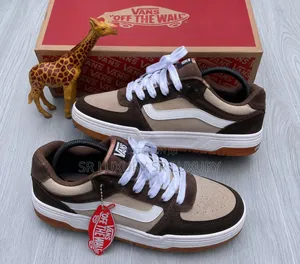 Premium Brown Beige Vans Skate Sneakers