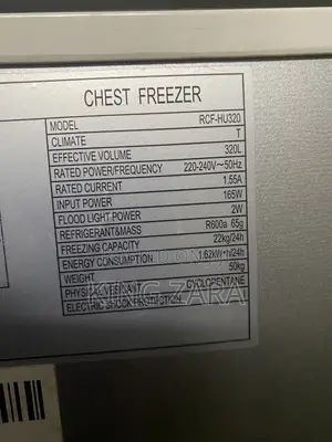 Clean Used Chest Freezer