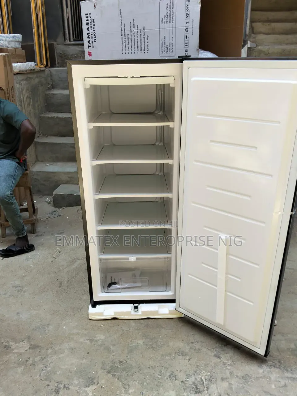 Tamashi Upright Freezer for Ice Block Making