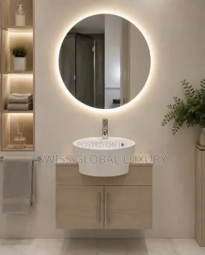 Luxury Cabinet With Magnify Mirror