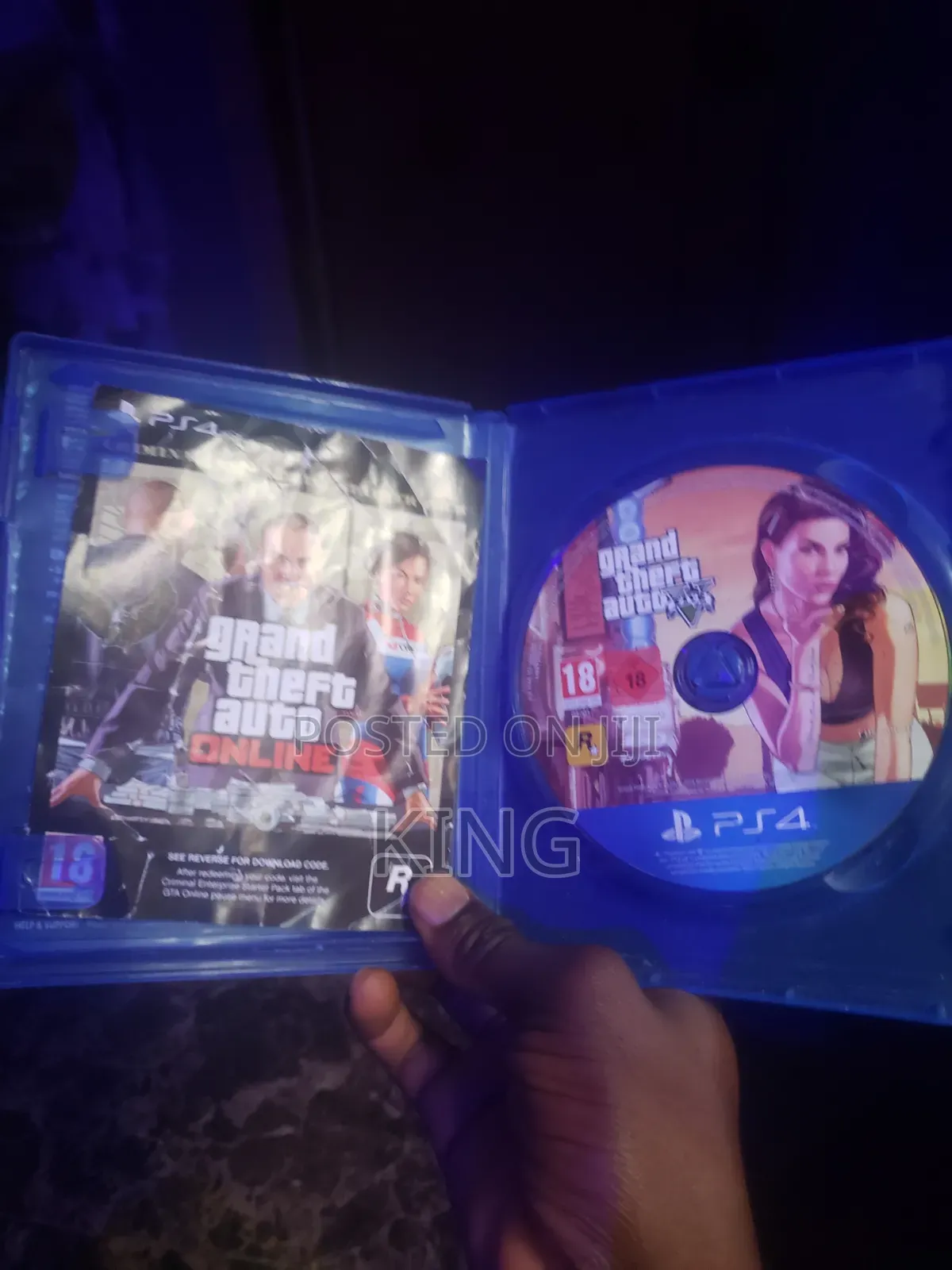 GTA 5 Disc Fir Ps4