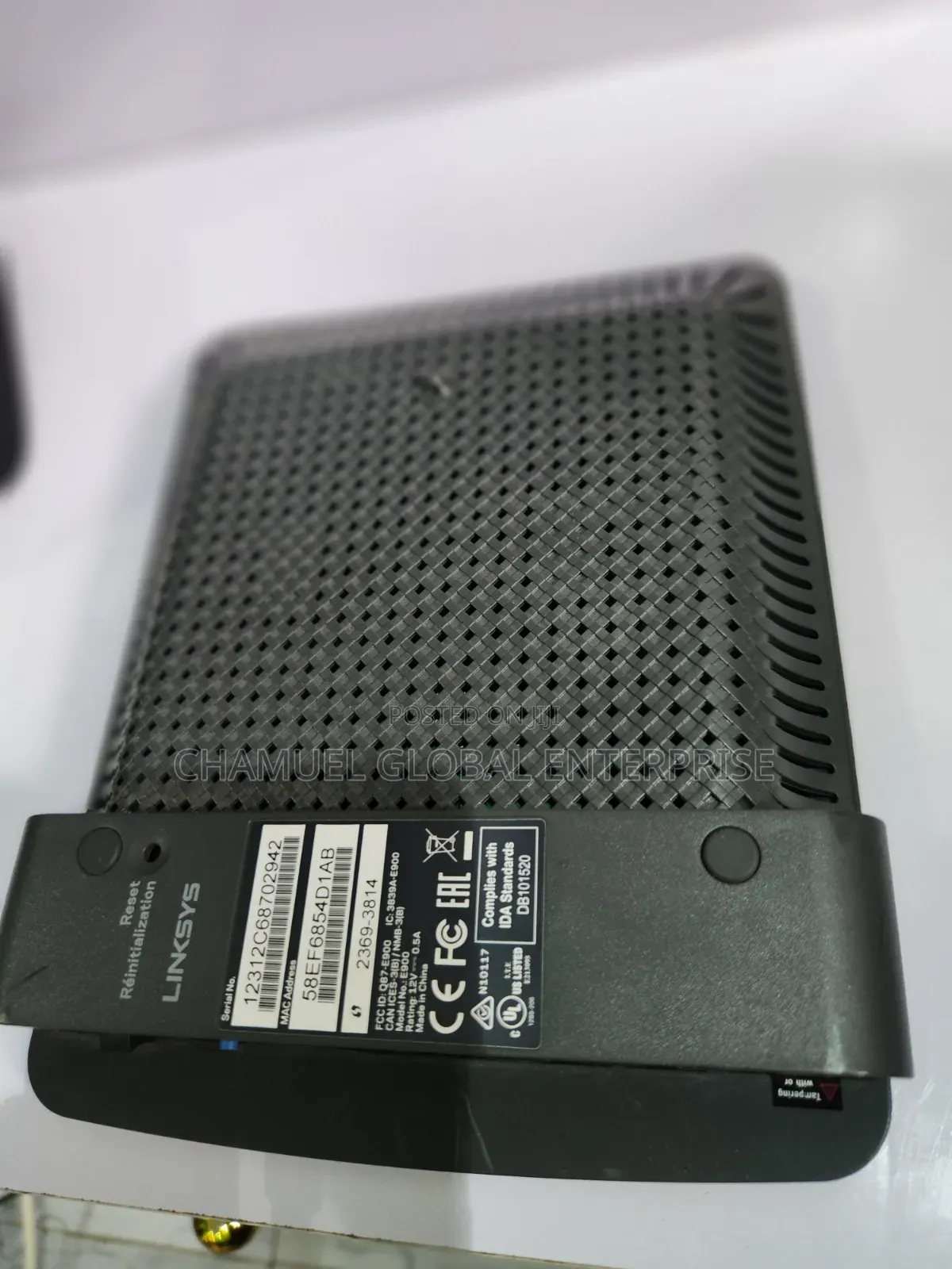 Linksys E900 Route