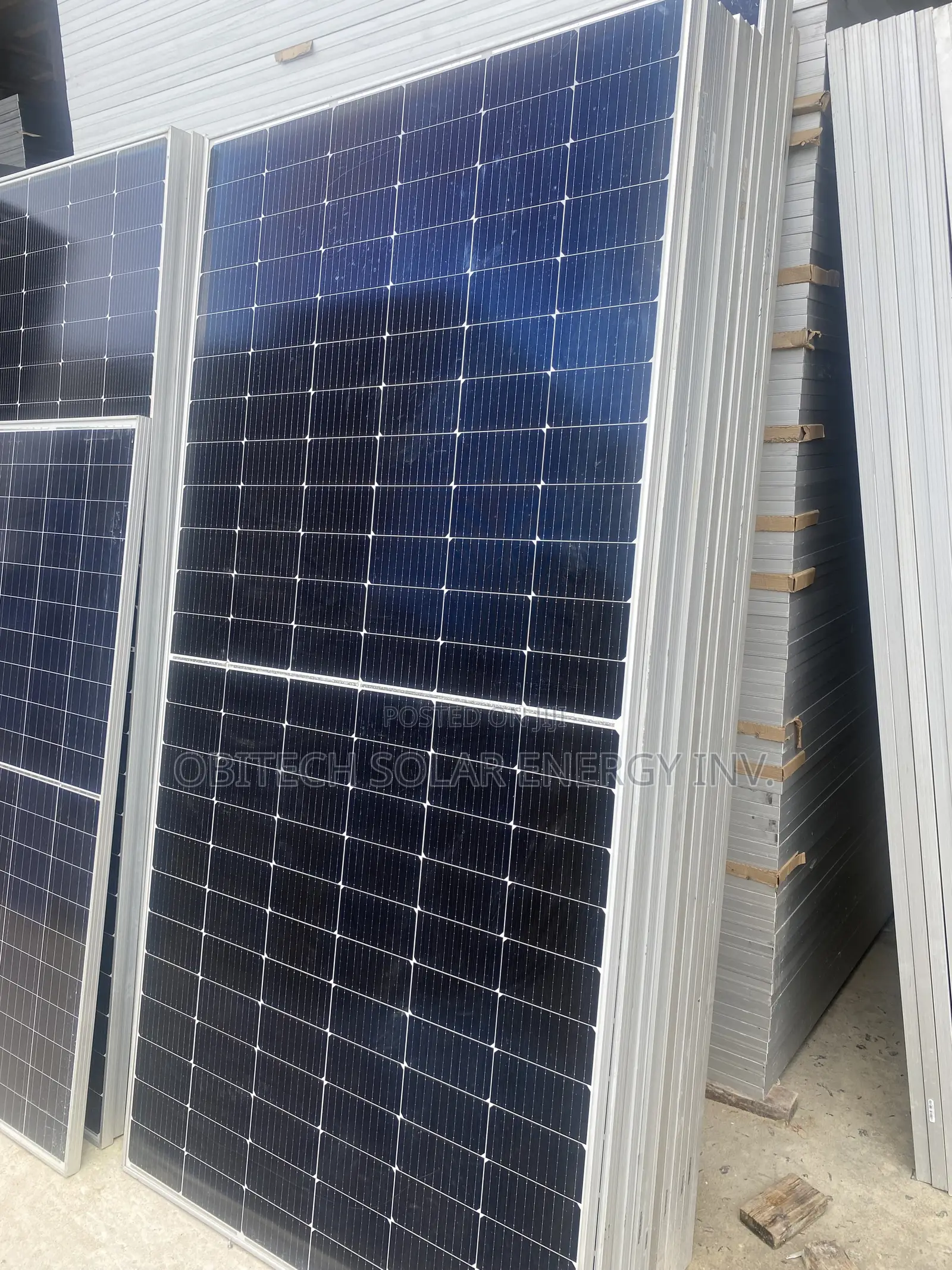 600W Bifacial EGING Solar Panel