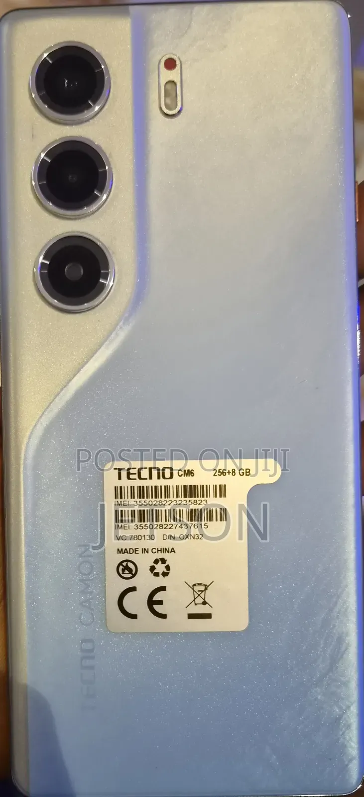 Tecno Camon 40 Pro 4G 256 GB White