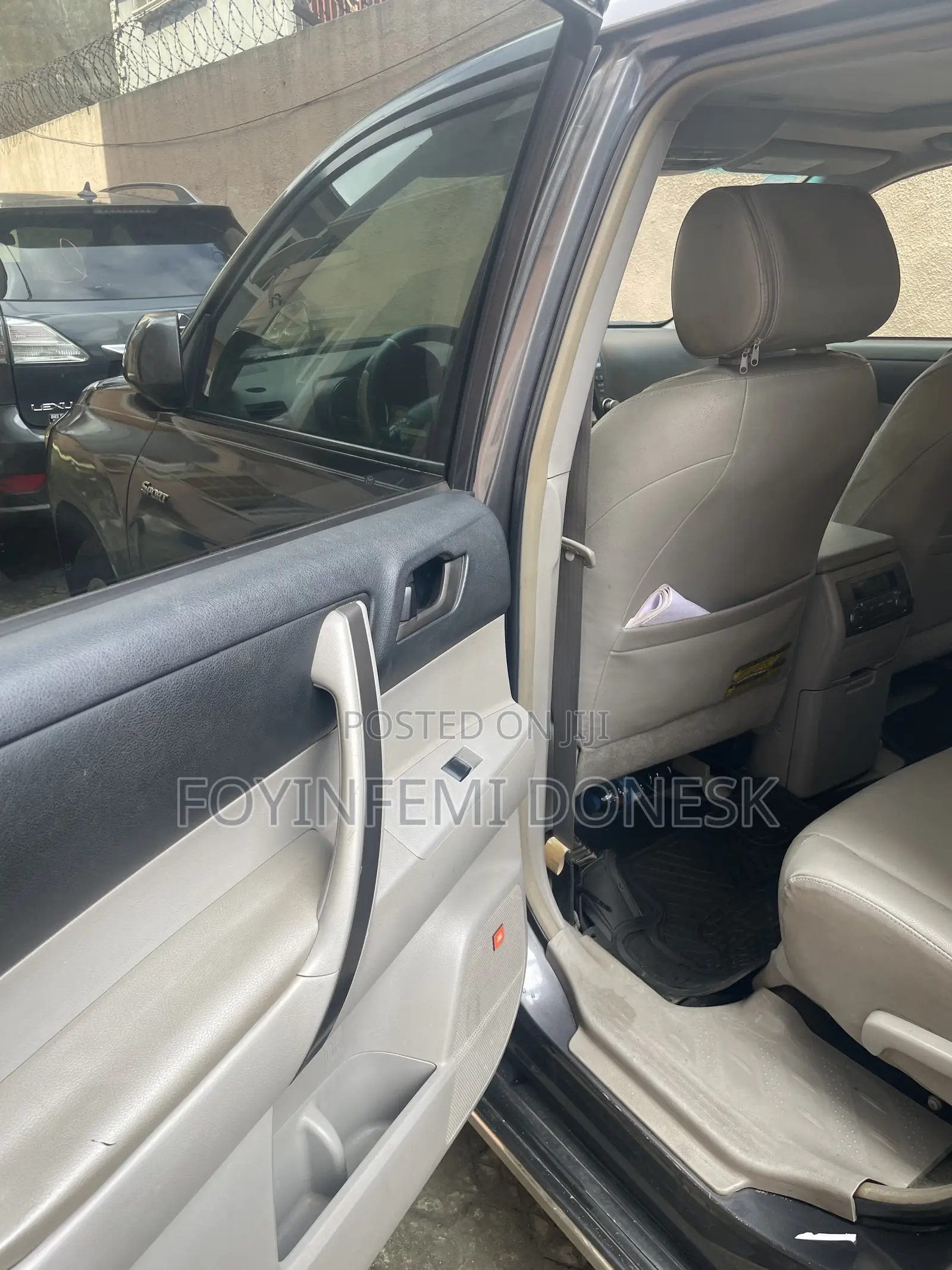 Toyota Highlander 2008 Gray