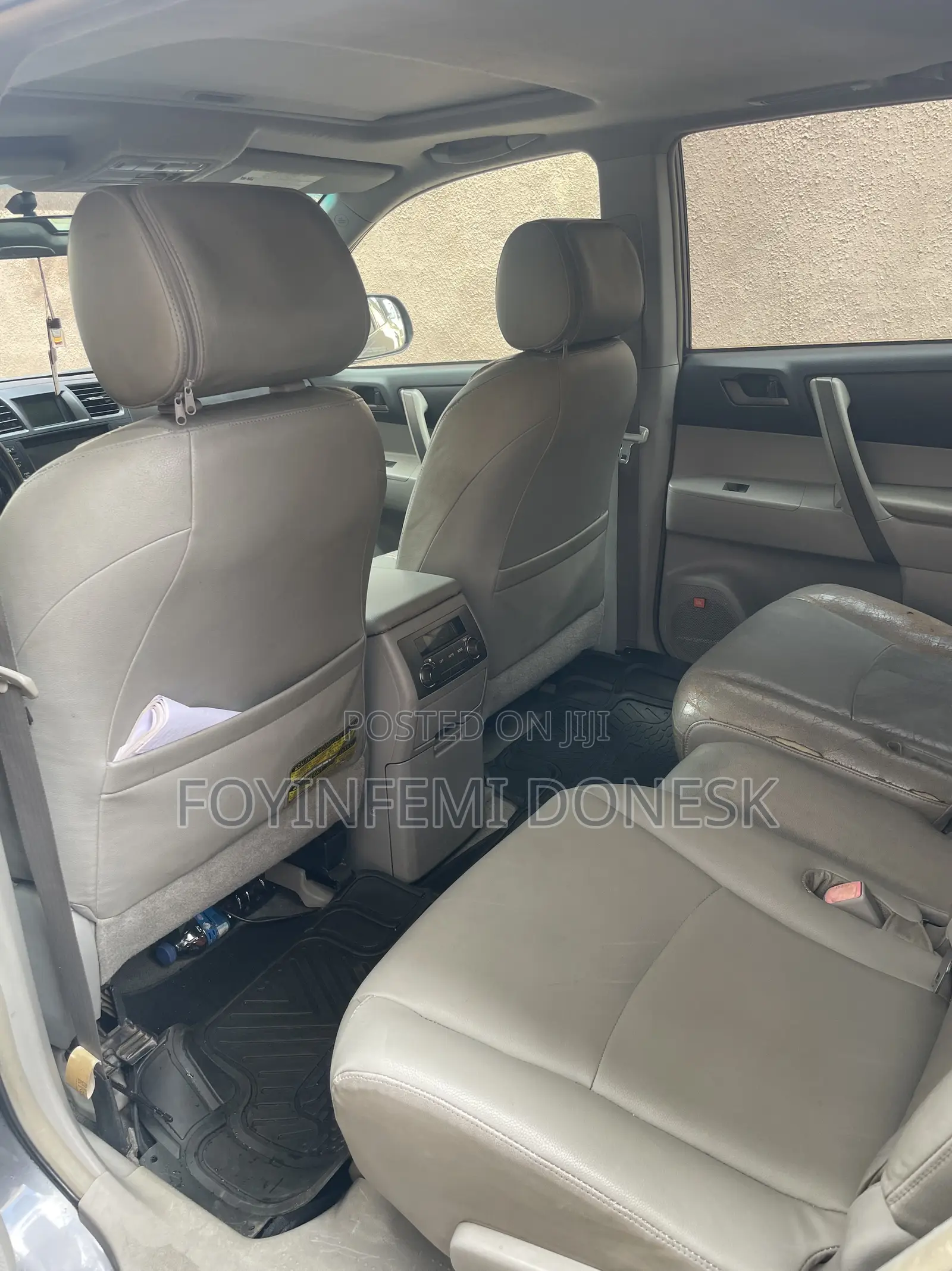 Toyota Highlander 2008 Gray