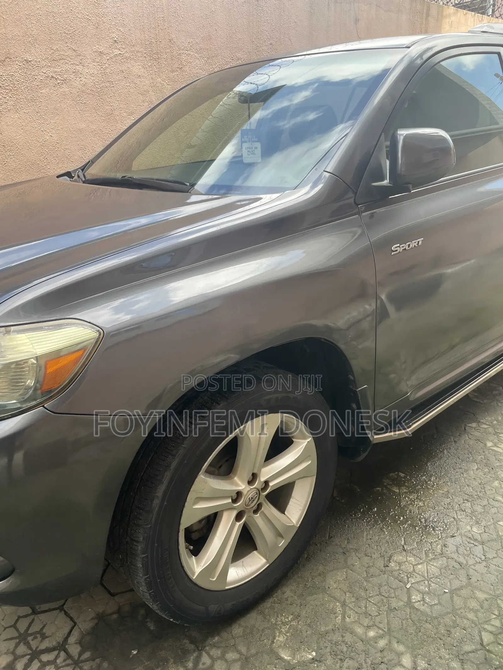 Toyota Highlander 2008 Gray