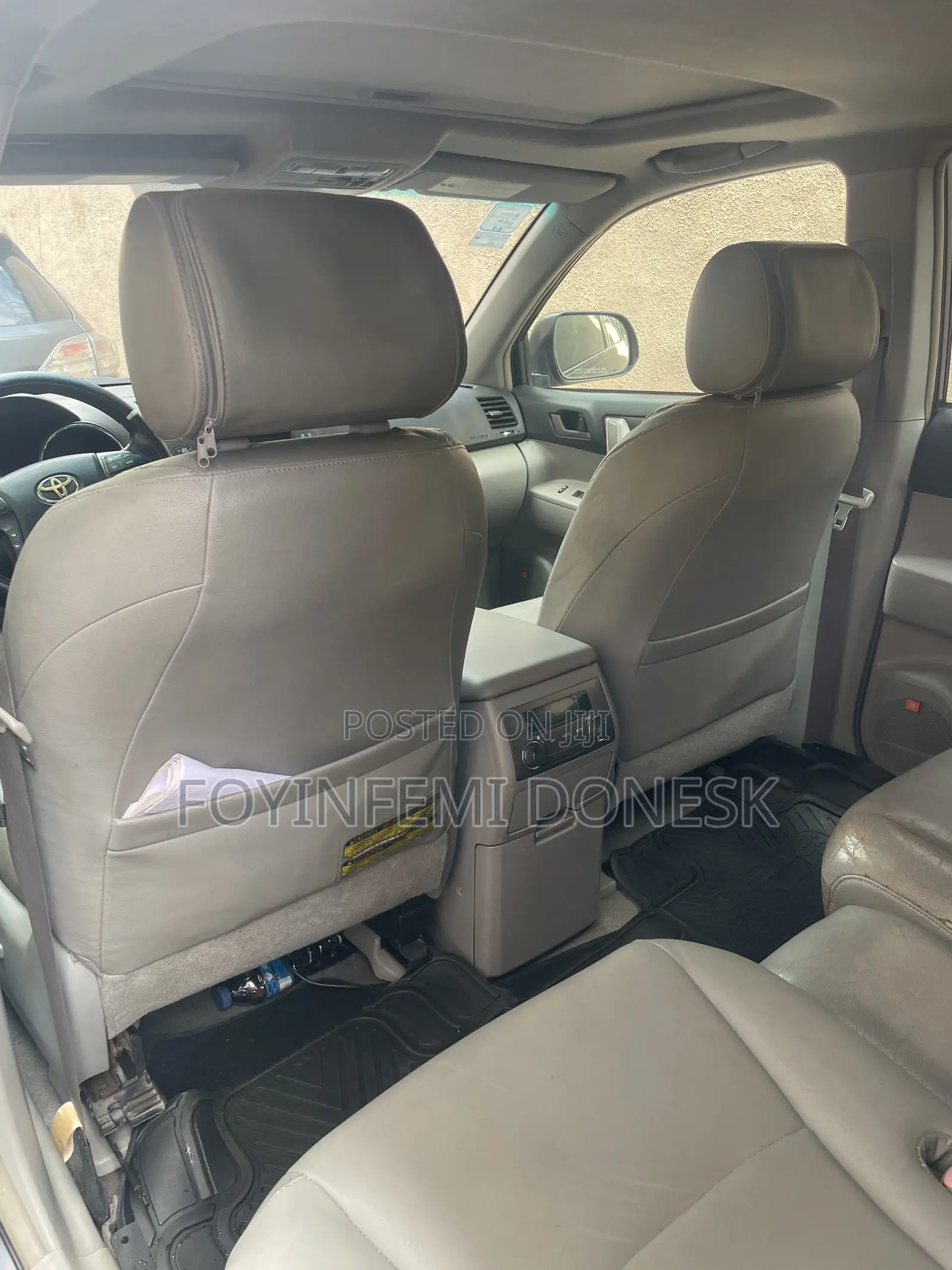 Toyota Highlander 2008 Gray