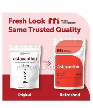 Astaxanthin Made With MCT Oil 12mg
