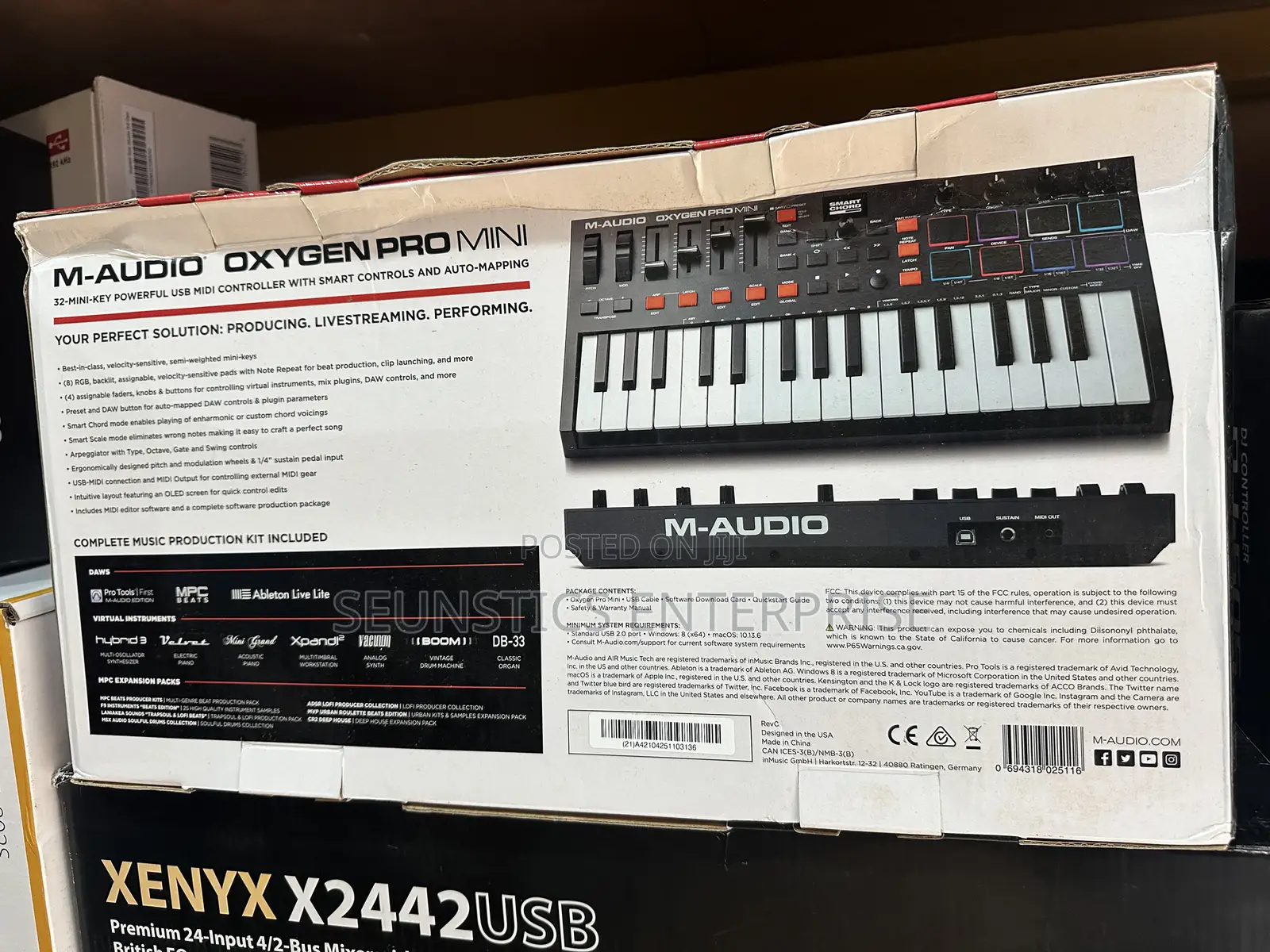 M Audio Oxygen Pro Mini MIDI Keyboard
