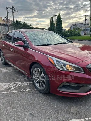 Hyundai Sonata 2016 Red