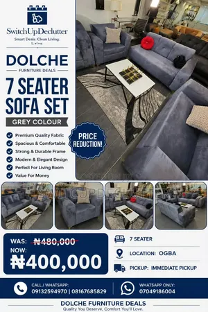 7 Seater Sofa