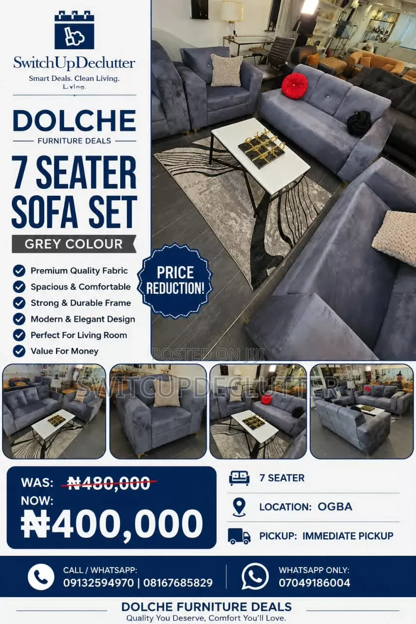 7 Seater Sofa