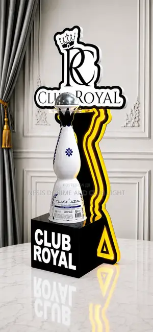Customized CLASE AZUL Bottle Presenter