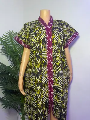 Short Ankara Gown (Free Size)