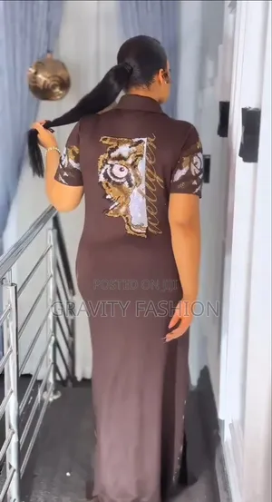 Quality Turkey Ladies Brown Gown