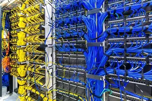 Clean Server Rack Dressing Cable Cleanup
