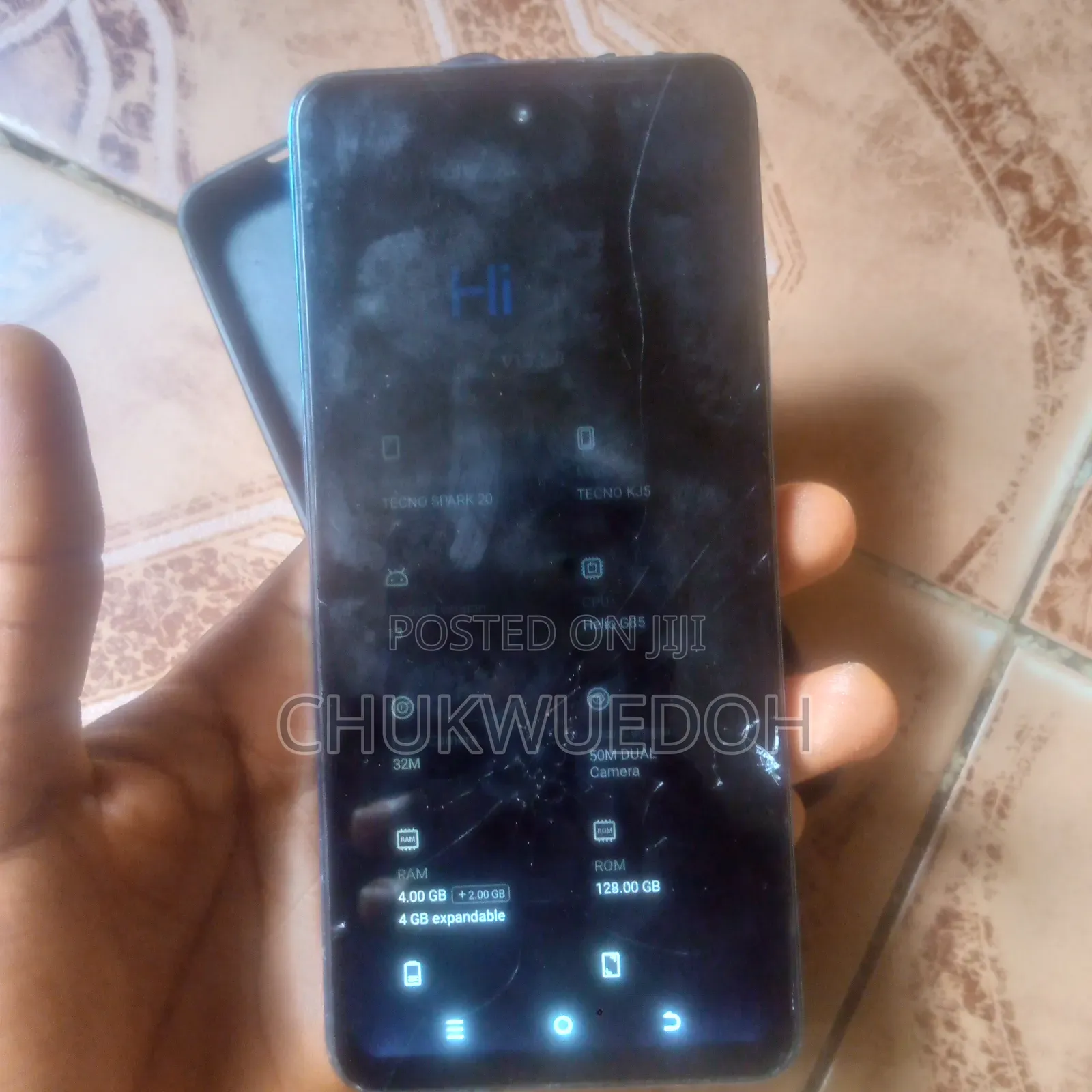 Tecno Spark 20 128 GB Blue