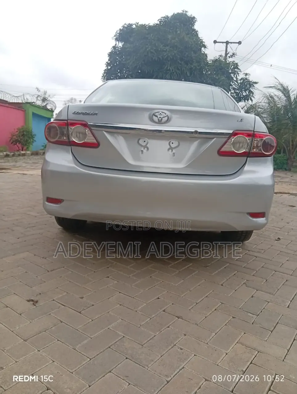 Toyota Corolla 2012 Silver