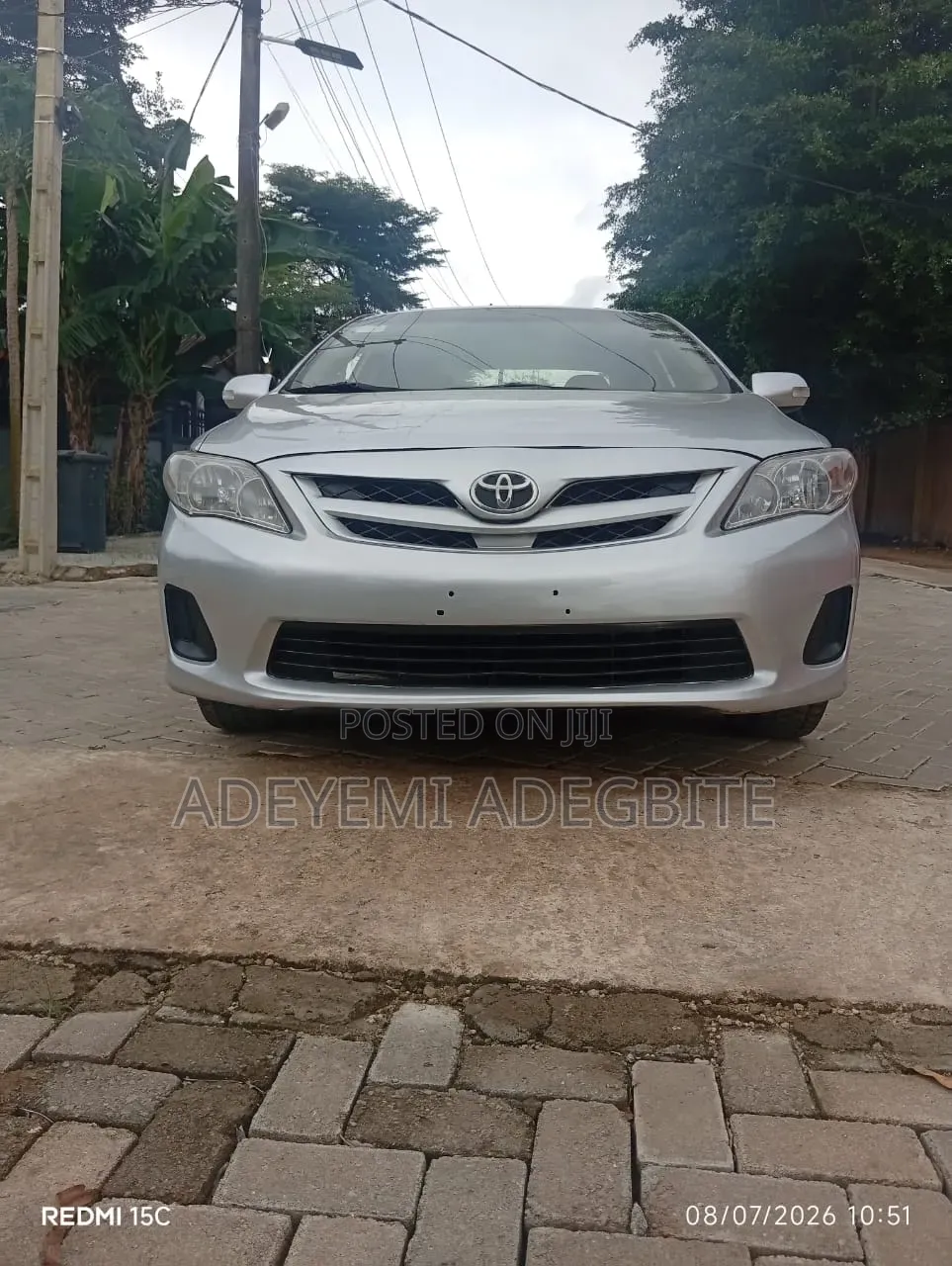 Toyota Corolla 2012 Silver