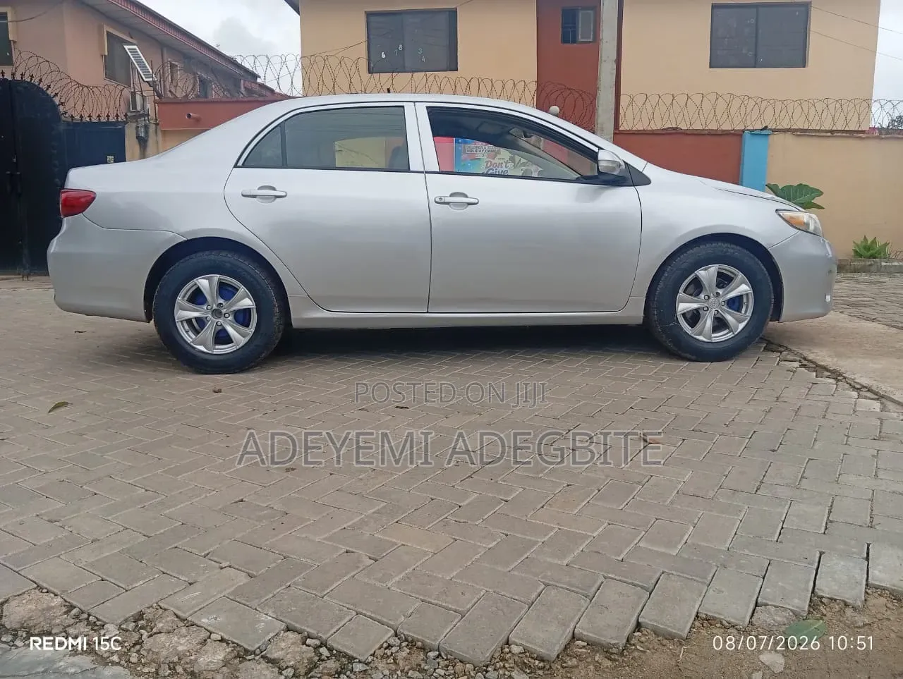 Toyota Corolla 2012 Silver